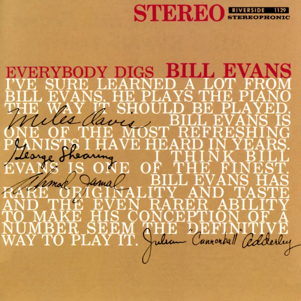 Bill Evans Trio : Everybody Digs Bill Evans (LP)