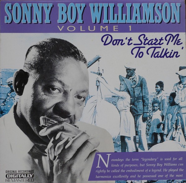 Williamson, Sonny Boy : Don't Start Me to Talkin' Volume 1 (LP)