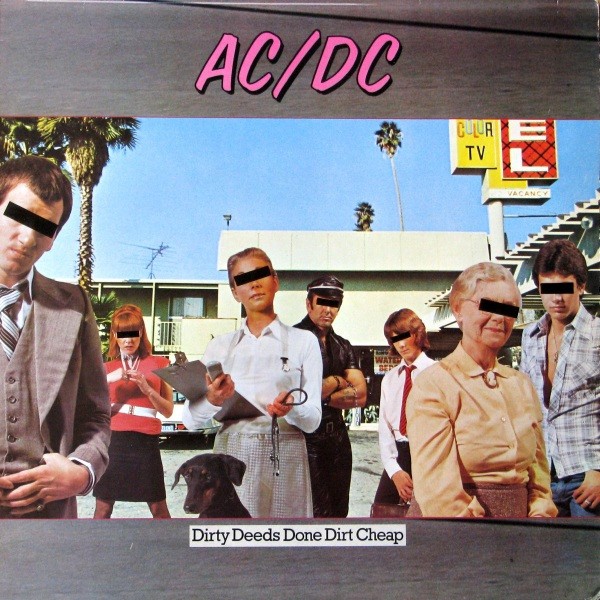 AC/DC : Dirty Deeds Done Dirt Cheap (LP) gold