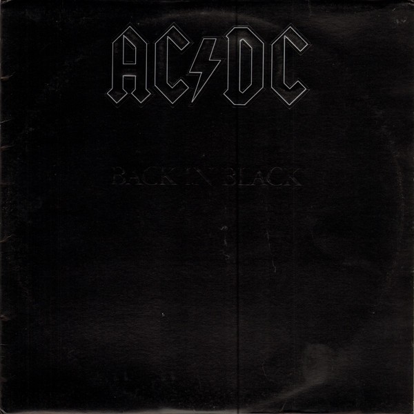 AC/DC : Back In Black (LP) gold