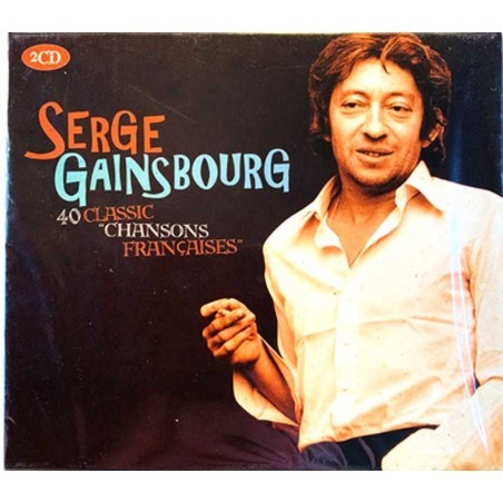 Gainsbourg, Serge : 40 Classic Chansons Francaises (2-CD)