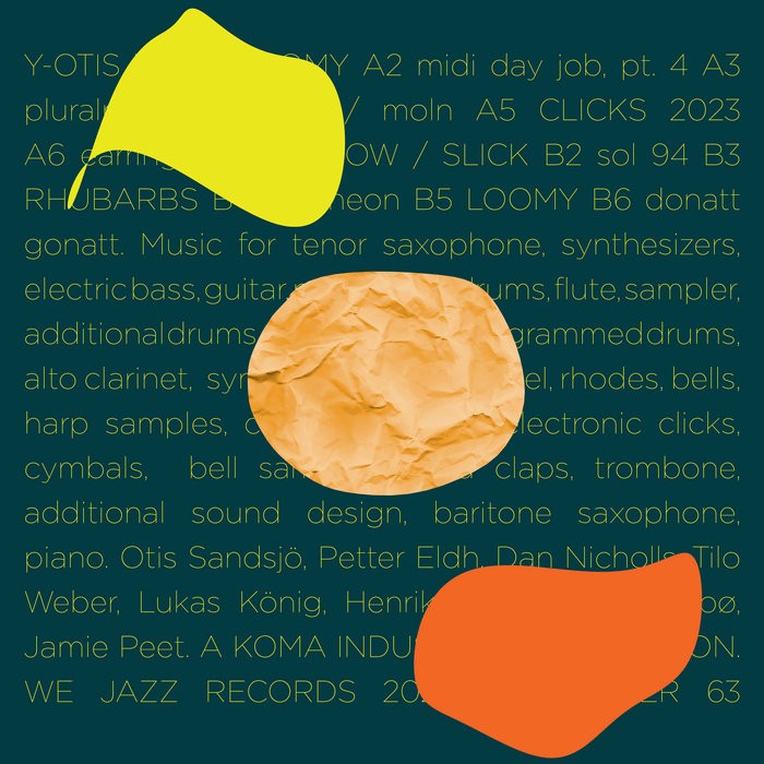 Sandsjö, Otis : Y-Otis Tre (LP) orange vinyl