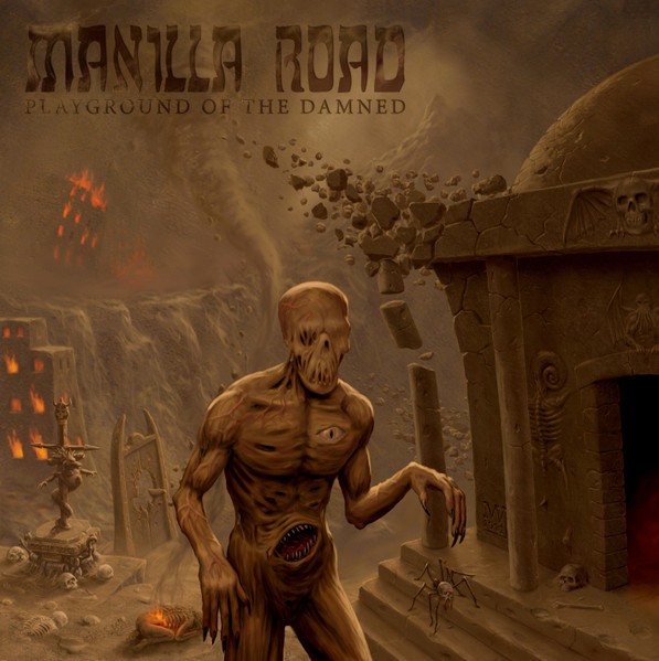 Manilla Road : Playground Of The Damned (LP) orange vinyl