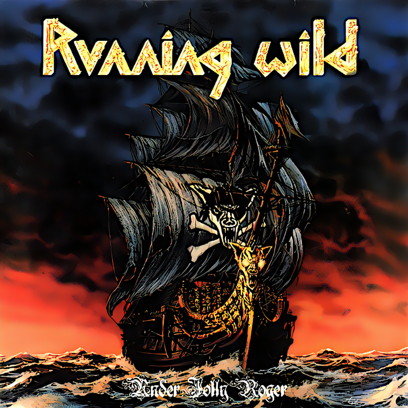 Running Wild : Under Jolly Roger (LP)