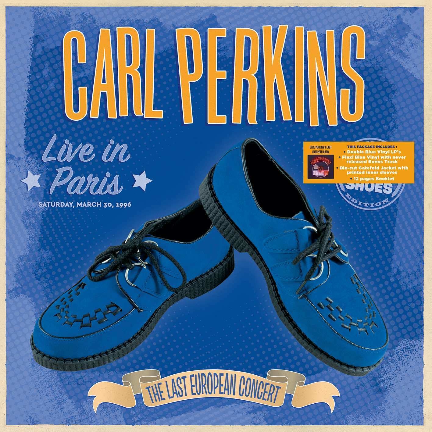 Perkins, Carl : Live In Paris (2-LP + 7")