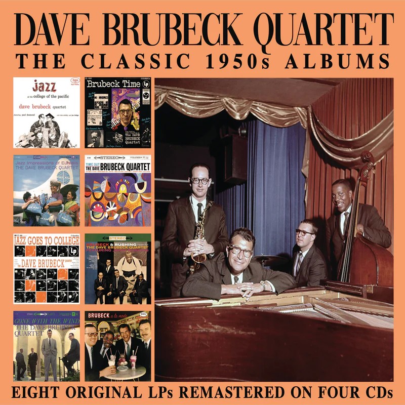 Brubeck, Dave Quartet : The Classic 1950's Albums (4-CD)