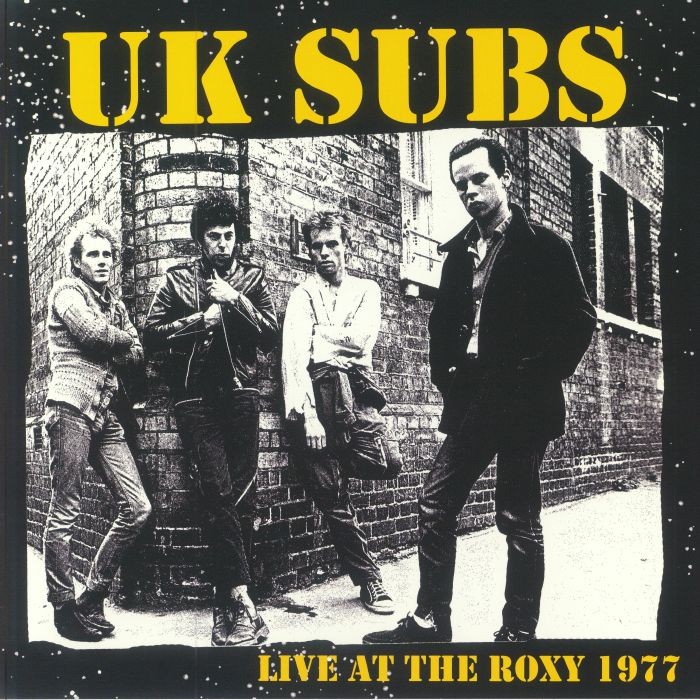 U.K. Subs : Live at the Roxy 1977 (LP) RSD 24