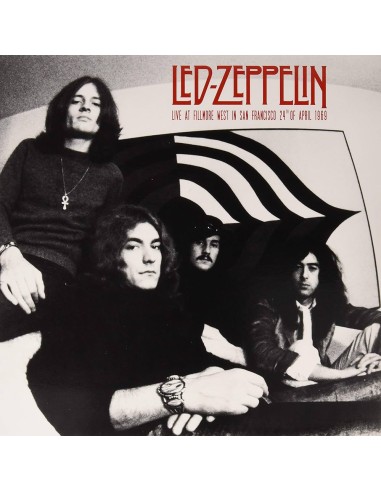 Led Zeppelin : Live at Fillmore West in San Francicsco 1969 (LP)