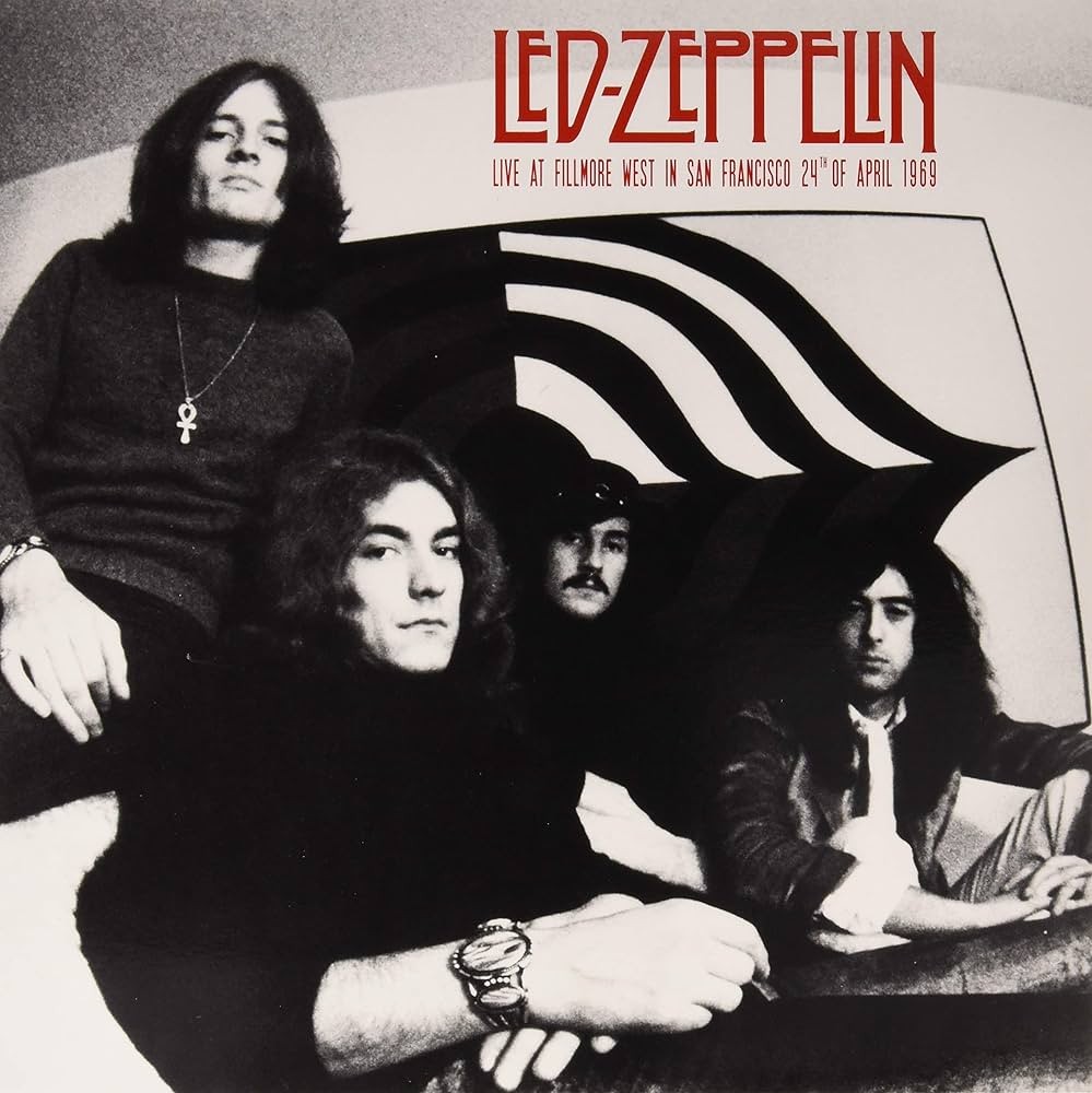 Led Zeppelin : Live at Fillmore West in San Francicsco 1969 (LP)