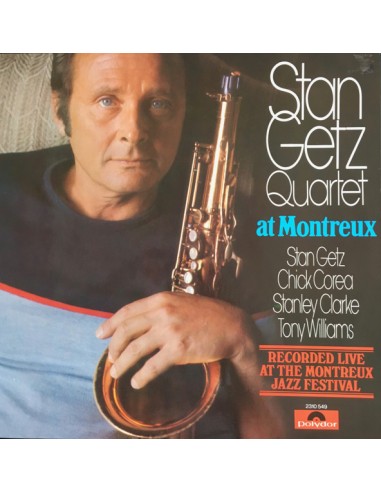 Getz, Stan Quartet : At Montreux Live (LP)