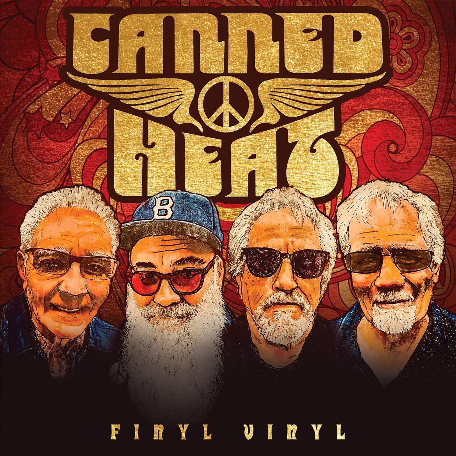Canned Heat : Finyl vinyl (LP) red
