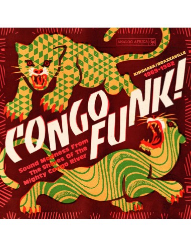 Congo Funk! Sound Madness From The Shores Of The Mighty Congo River (Kinshasa​/​Brazzaville 1969​-​1982) (2-LP)