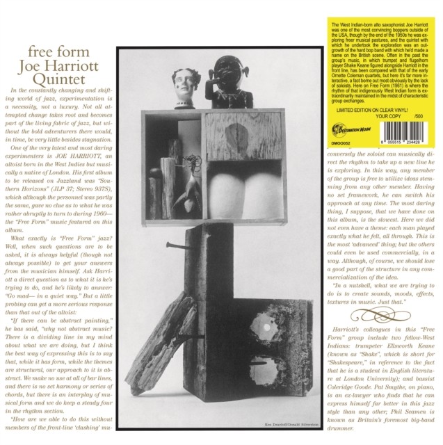 Harriott, Joe Quintet : Free Form (LP)