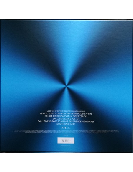 U2 : Songs of Experience (2-LP) Deluxe box