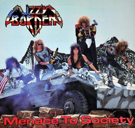 Lizzy Borden : Menace to Society (LP)