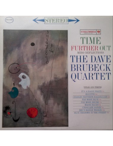 Brubeck, Dave Quartet : Time Further Out (LP)