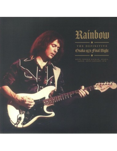 Rainbow : The Definitive Osaka 1978 Final Night (2-LP)