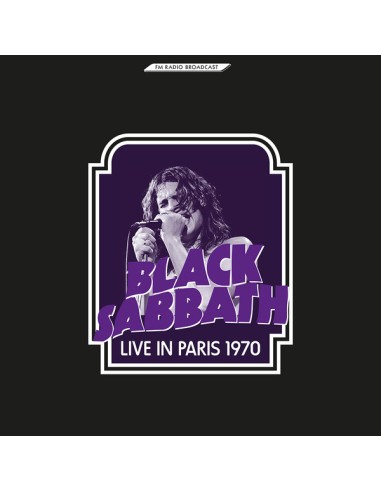 Black Sabbath : Live in Paris 1970 (2-LP)