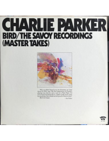 Parker, Charlie : Bird, The Savoy Recordings (2-LP)