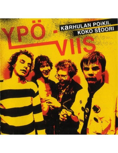 Ypö-Viis : Karhulan poikii, koko stoori (2-LP)