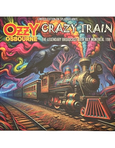 Osbourne, Ozzy : Crazy train (LP) splatter vinyl