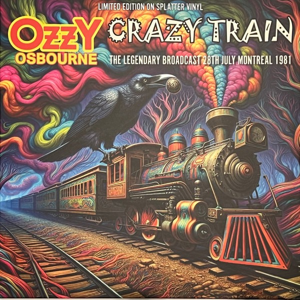 Osbourne, Ozzy : Crazy train (LP) splatter vinyl