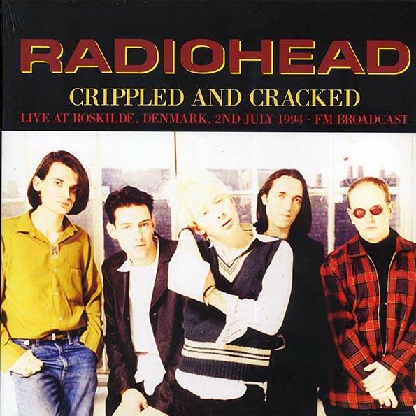 Radiohead : Crippled and Cracked live (LP) coloured vinyl