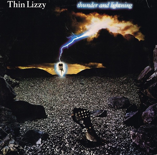 Thin Lizzy : Thunder and Lightning (LP)