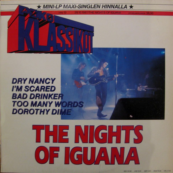 Nights of Iguana : Poko klassikot (12" LP)