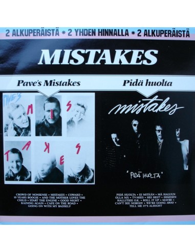 Mistakes : Pave's Mistakes, Pidä huolta (2-LP)