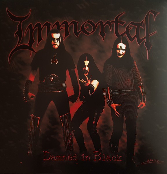 Immortal : Damned in black (LP)