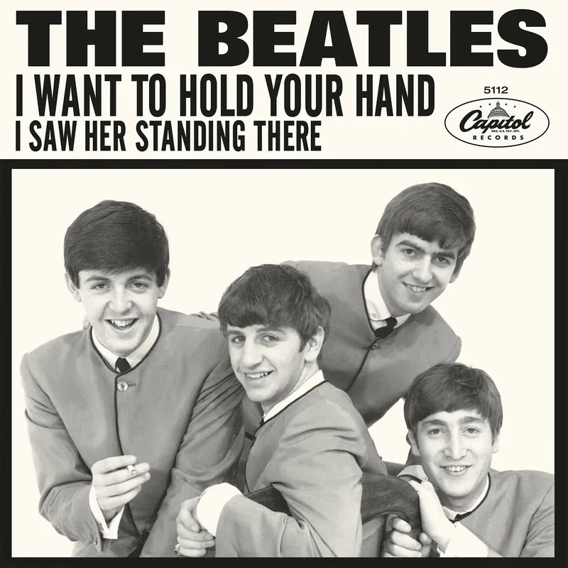 Beatles : I Wanna Hold Your Hand / I Saw Her Standing There (7") Black Friday 24