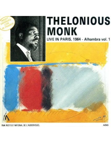 Monk, Thelonious : Live in Paris 4 - Alhambra vol. 1 (LP)