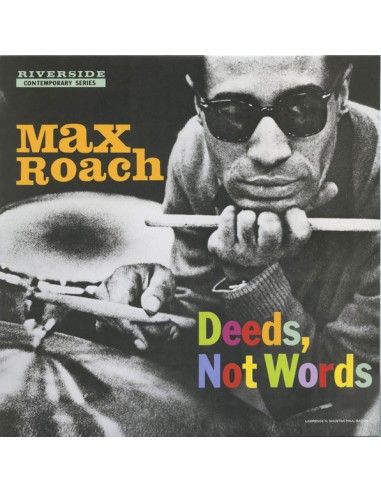 Roach, Max : Deeds, Not Words (Mono Edition) (LP) Black Friday 24