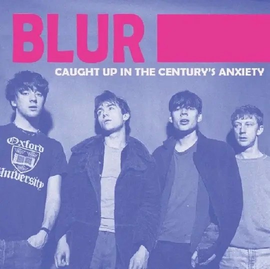 Blur : Caught up in the century's anxiety (LP) blue