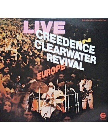 Creedence Clearwater Revival : Live (2-LP)