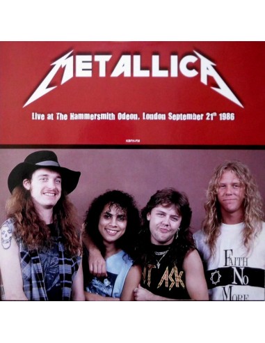 Metallica : Live at The Hammersmith Odeon London September 21th 1986 (LP)