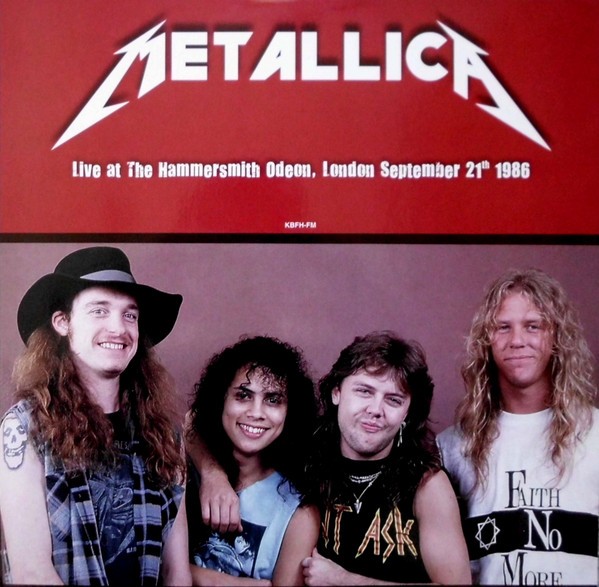 Metallica : Live at The Hammersmith Odeon London September 21th 1986 (LP)