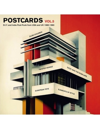 Postcards : Vol. 5 - D.I.Y. And Indie Post-Punk From USA And UK 1980-1983(LP)