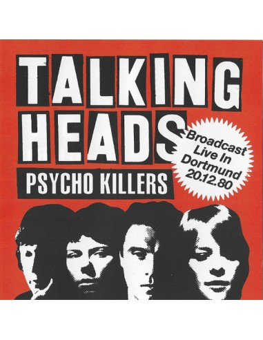 Talking Heads : Psycho Killers - Dortmund 1980 (CD)