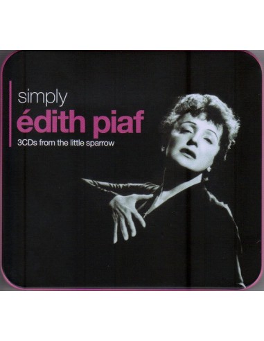 Piaf, Edith : Simply Edith Piaf (3-CD)