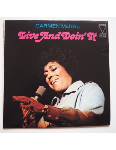 McRae, Carmen : Live And Doin' It (LP)