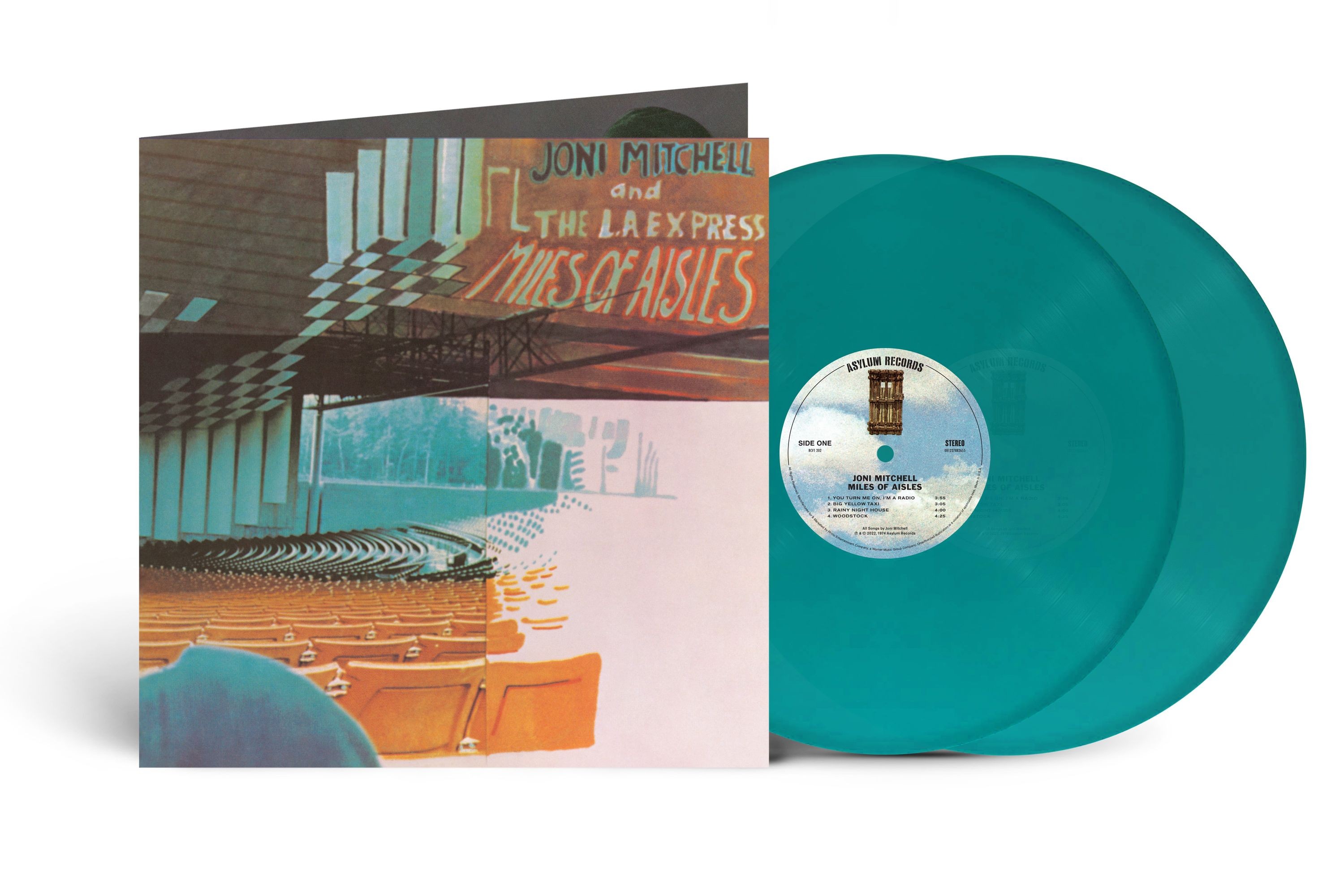 Mitchell, Joni : Miles Of Aisles (2-LP) Sea-Blue