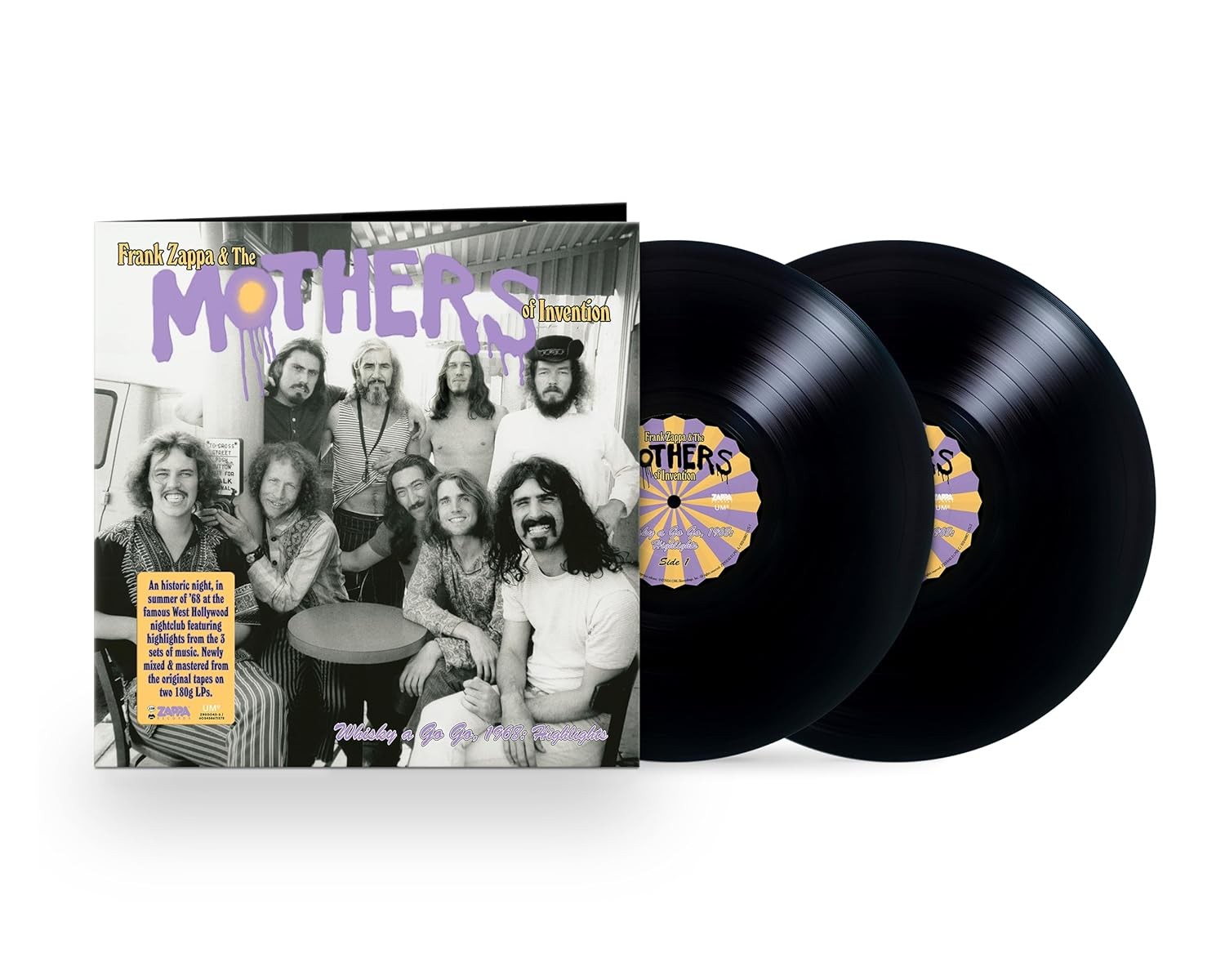 Zappa,Frank & the Mothers of Invention : Live At The Whisky A Go Go 1968 (2LP)