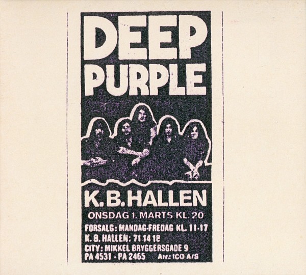 Deep Purple : Live in Denmark '72 (CD)