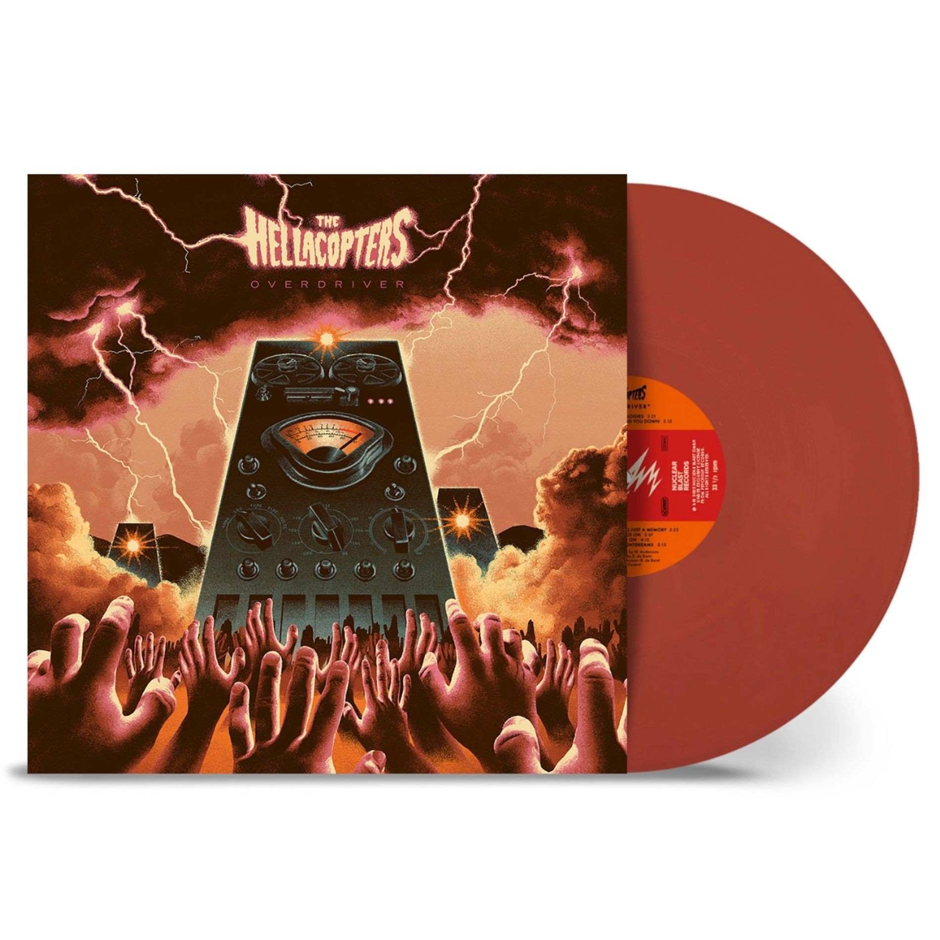 Hellacopters: Overdriver (LP) brick red