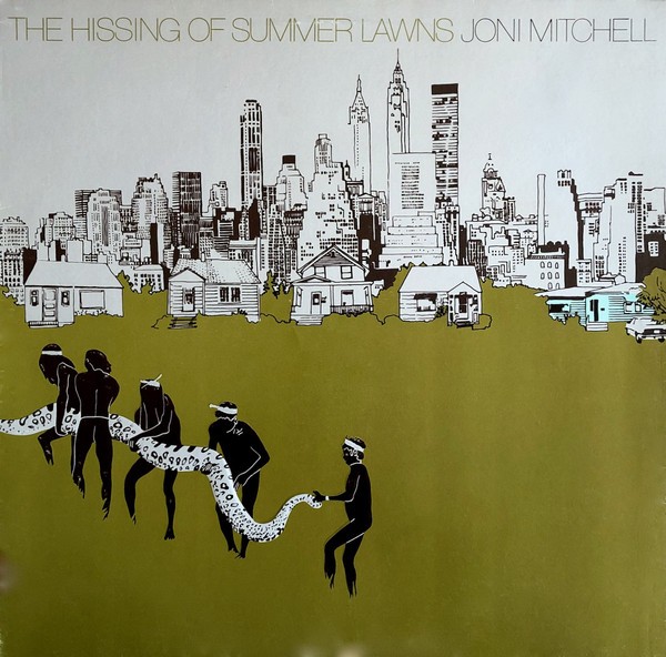 Mitchell, Joni : The Hissing of summer lawns (LP)