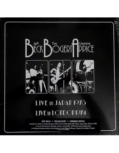 Beck, Bogert & Appice : Live in Japan 1973, Live in London 1974 (4-LP Box)