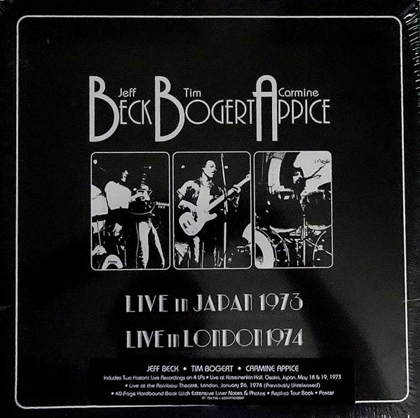 Beck, Bogert & Appice : Live in Japan 1973, Live in London 1974 (4-LP Box)