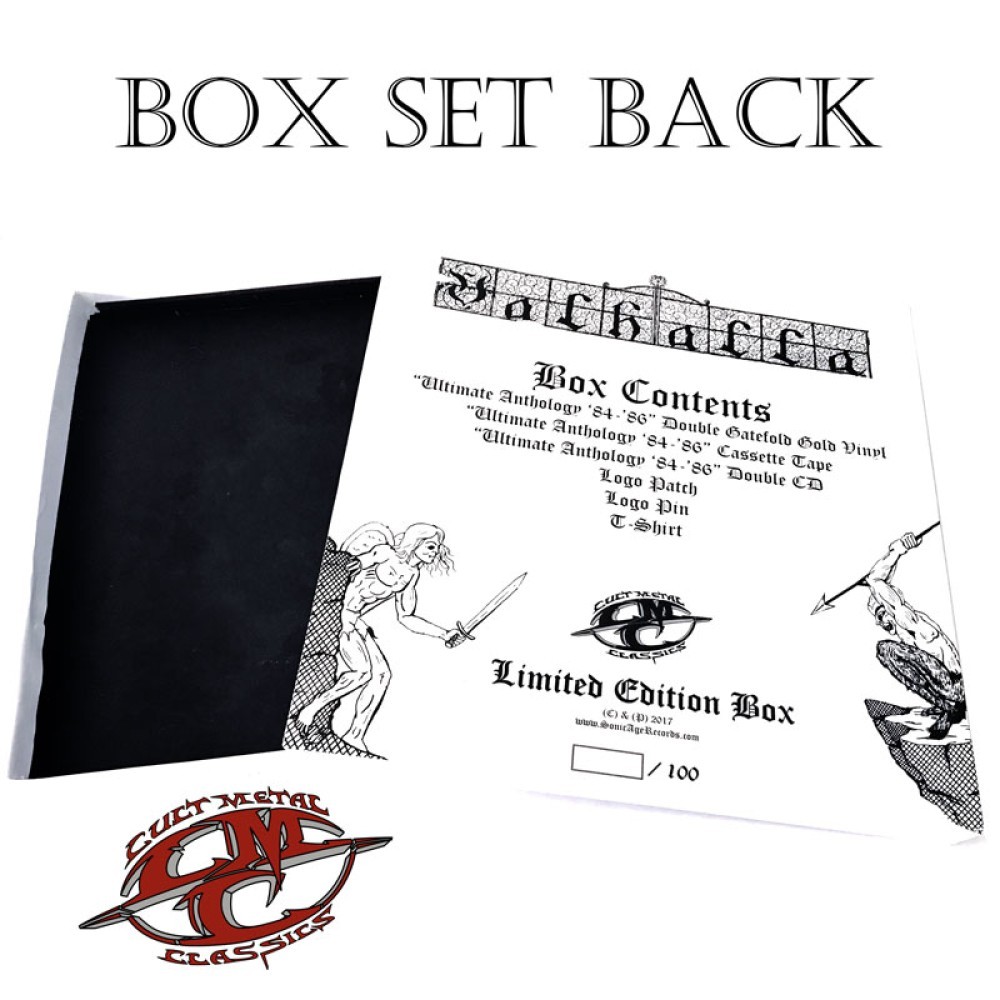 Valhalla : Ultimate Anthology 84-86 Box (2-LP/T-Shirt Box)